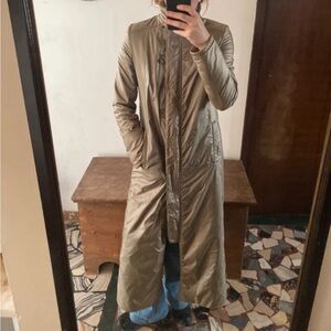 Fendi vintage  Women's Long gold/bronze Trench Coat